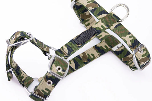 Dog Harness - SUPATUFF® Camo Slimfit (2,5cm breed)