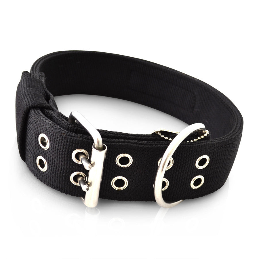 Strong heavy duty dog collar
