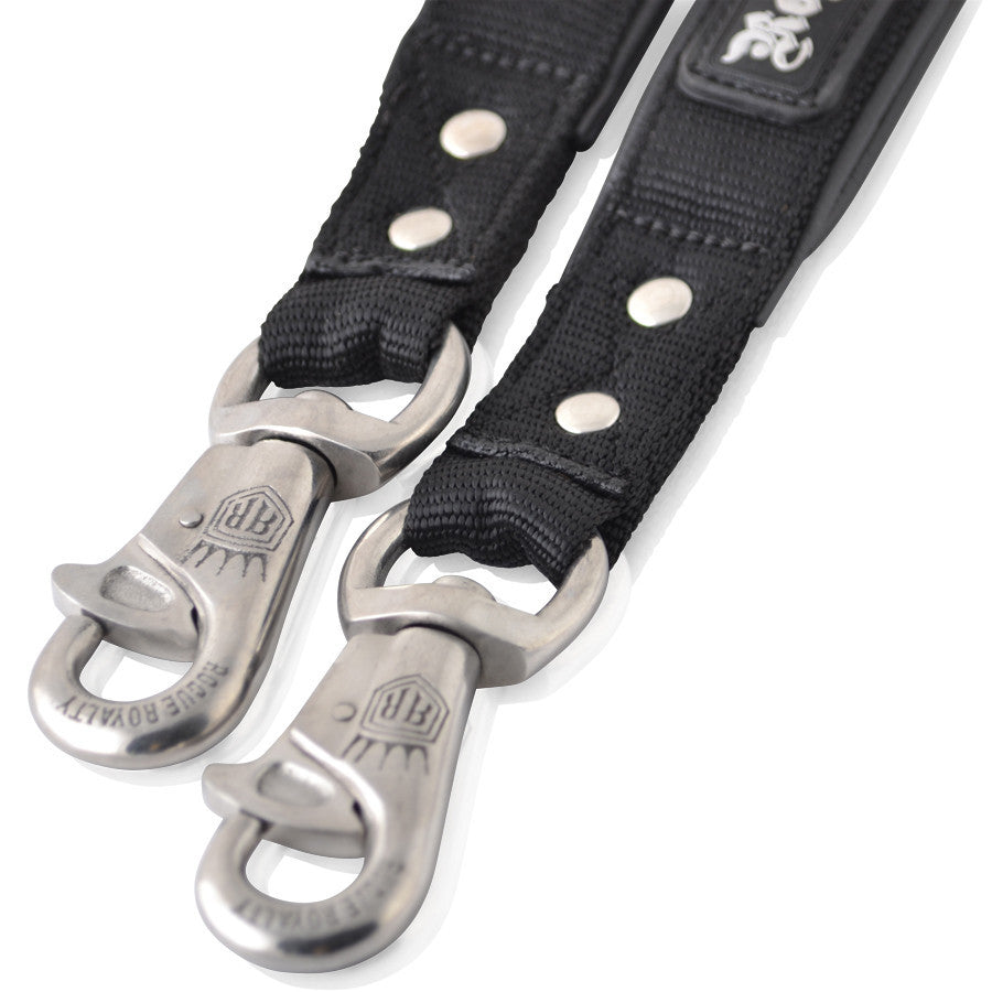 Dog Leash - SUPATUFF® Short Handle Black