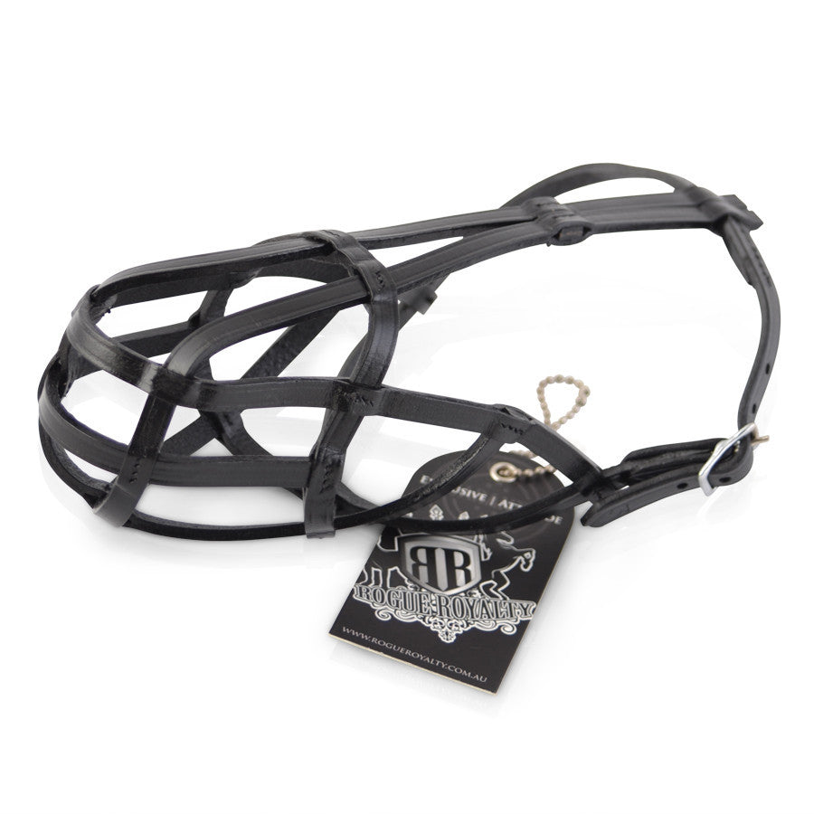 Muzzle - Leather Basket