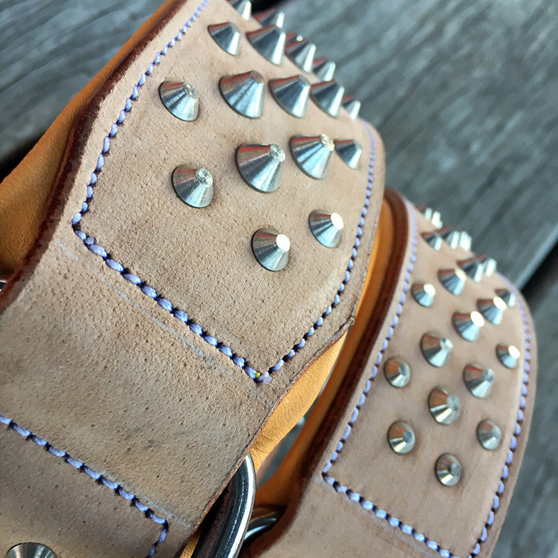 Buckskin Leather Dog Collar - Rogue "RuffNeck"