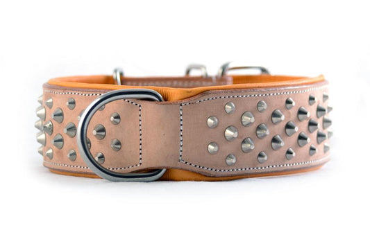 Buckskin Leather Dog Collar - Rogue "RuffNeck"
