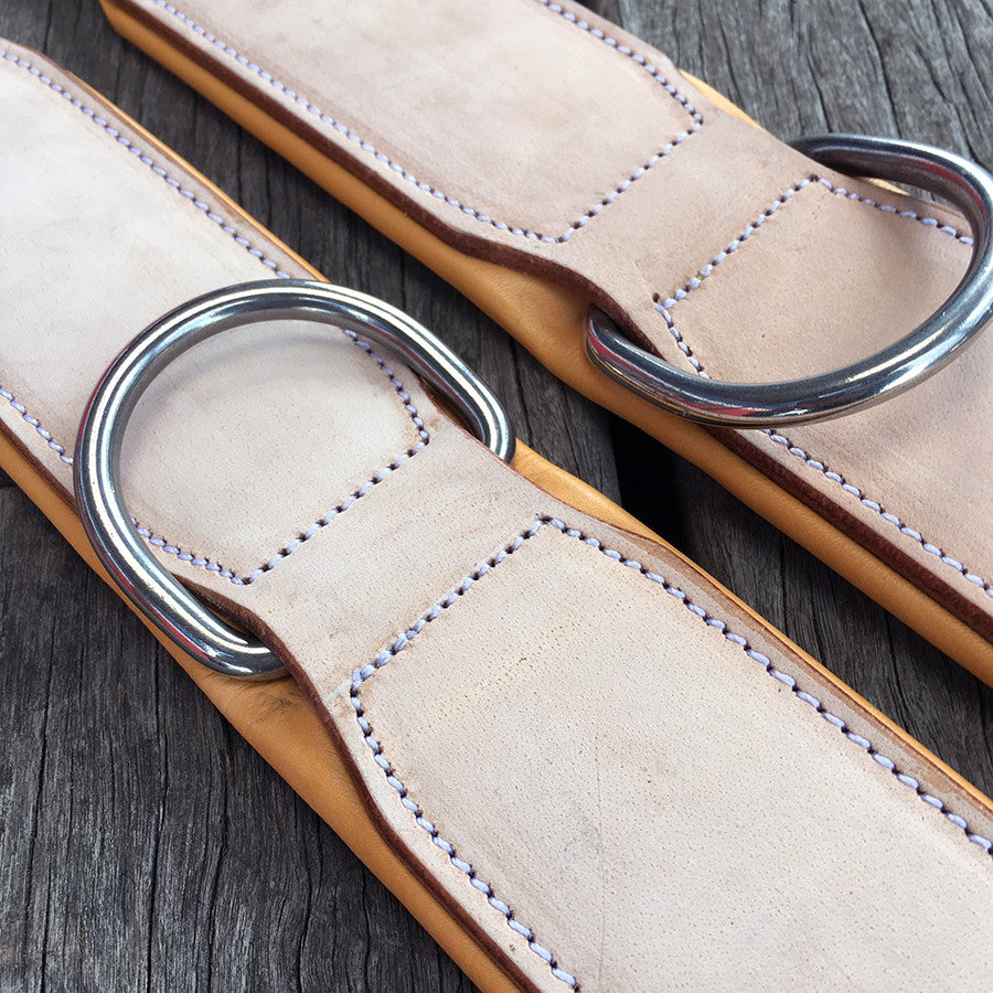Leather Dog Collars - Classic Buckskin