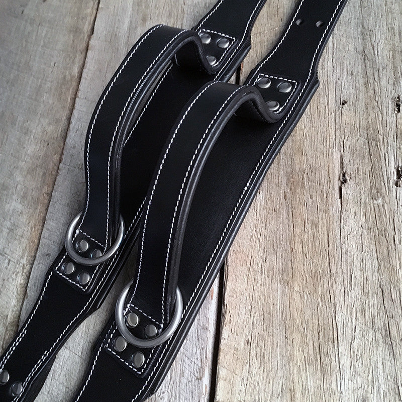 Dog Collar - Leather Handle Collar