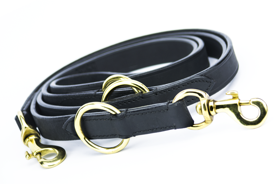 Dog Leash - Brass Professional Adjustable Training Leash