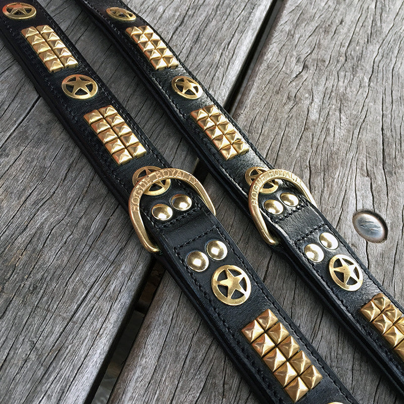 Dog Collar - Rogue Ranger Brass NO EXCHANGE ITEMS