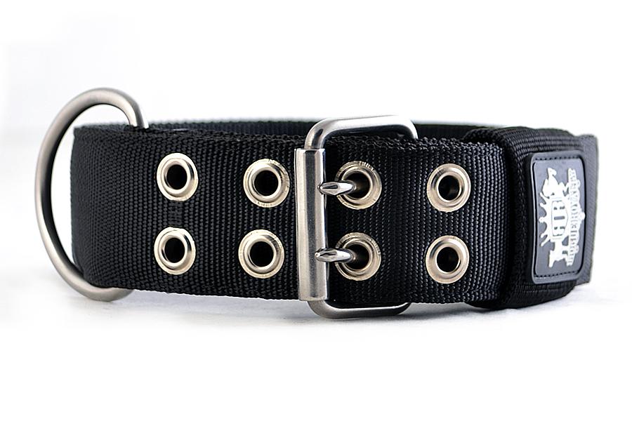 Dog Collar - SUPATUFF® Heavy Duty Black Wide Fit (5cm)