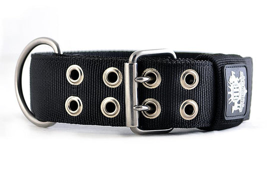 Dog Collar - SUPATUFF® Heavy Duty Black Wide Fit (5cm)