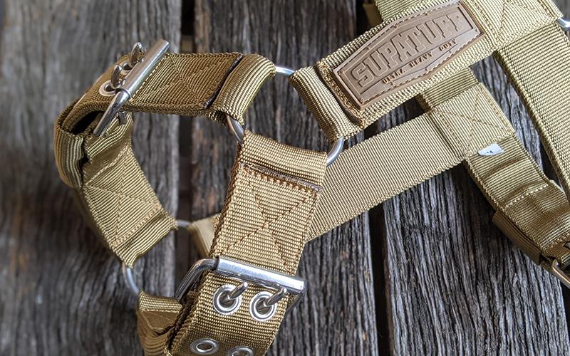 SUPATUFF® Heavy Duty Dog Harness Desert Wolf (5 cm breed)