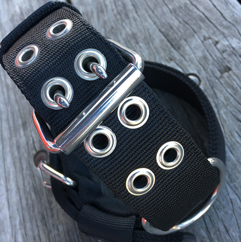 Dog Collar - SUPATUFF® Heavy Duty Black Wide Fit (5cm)