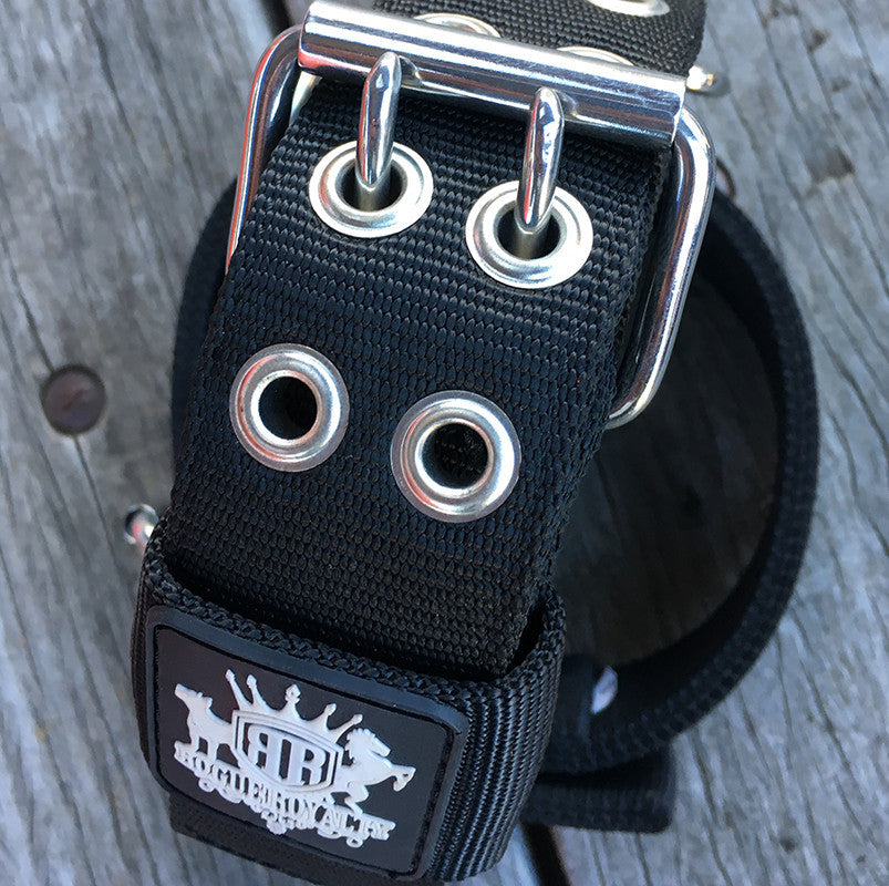 Dog Collar - SUPATUFF® Heavy Duty Black Wide Fit (5cm)