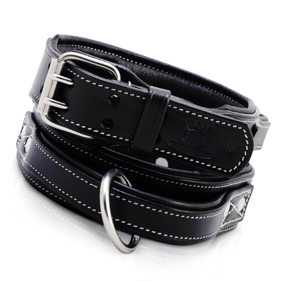 Dog Collar - Leather Handle Collar