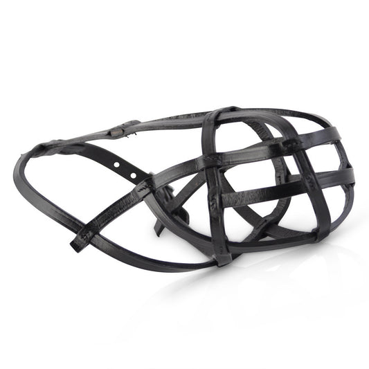 Muzzle - Leather Basket