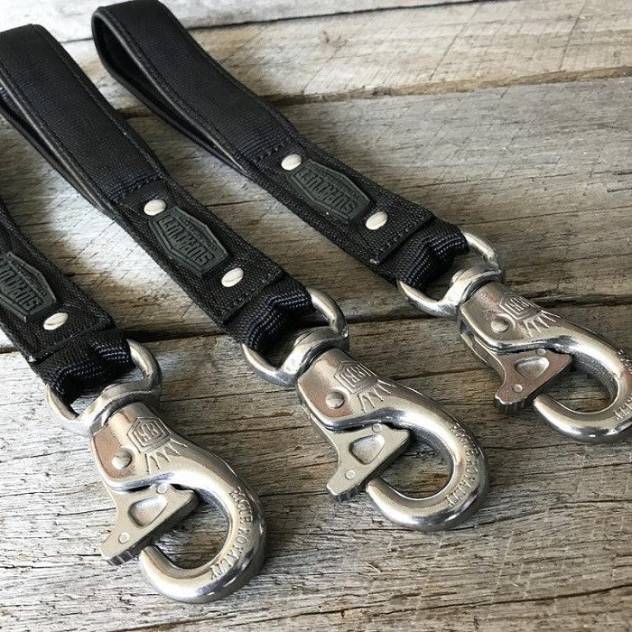 Dog Leash - SUPATUFF® Short Handle Black