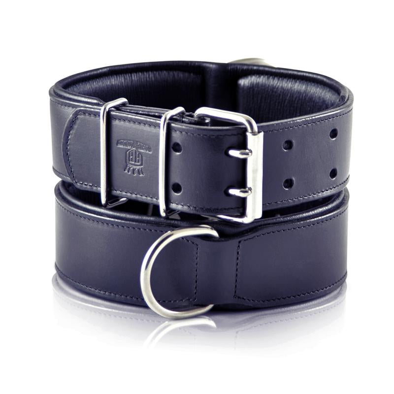Leather Dog Collars - Classic Black