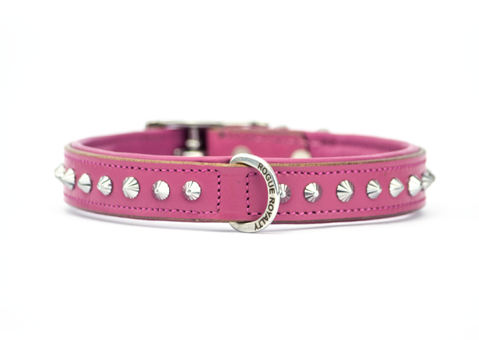 Dog Collar Imperial Dusky Pink Slimfit