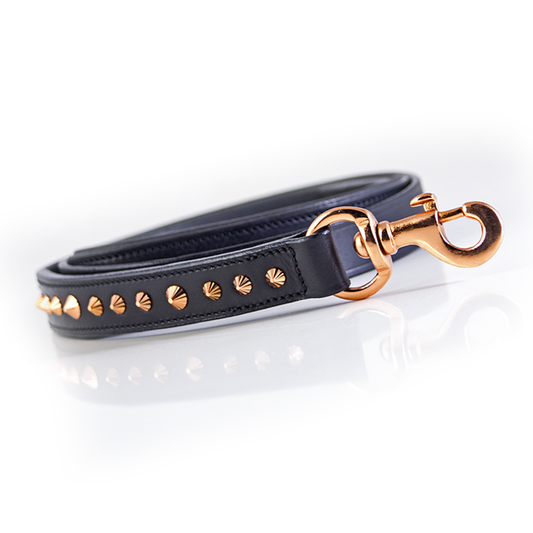 Dog Leash - Blacked Out Rose Gold