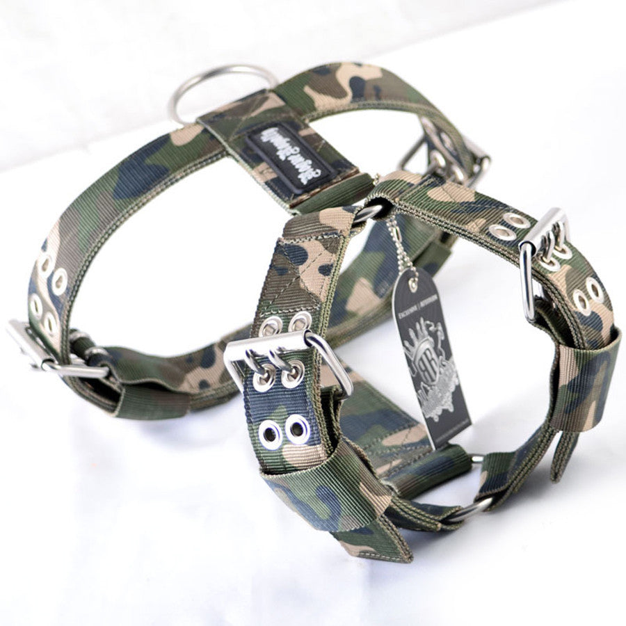 SUPATUFF® Heavy Duty Dog Harness Camo (5 cm breed)