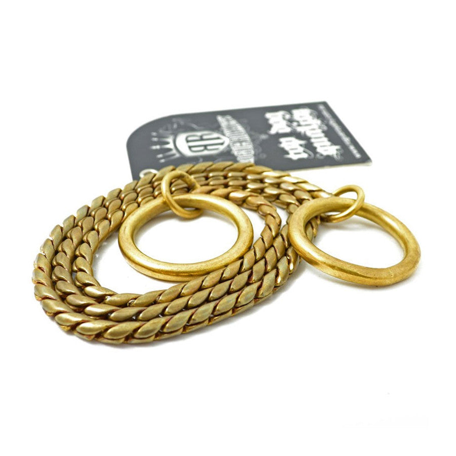 Brass store choke chain